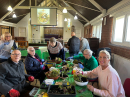 There was plenty of sharing ideas and swapping plants.